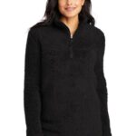 Port Authority Women's Cozy 1/4-Zip Fleece L130 Black