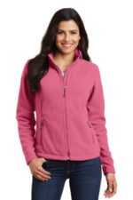Port Authority Women's Value Fleece Jacket. L217 Pink Blossom