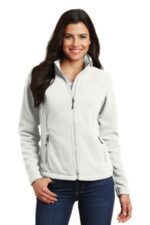 Port Authority Women's Value Fleece Jacket. L217 Winter White