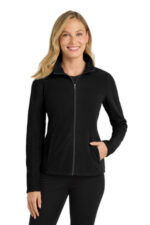 Port Authority Women's Microfleece Jacket. L223 Black