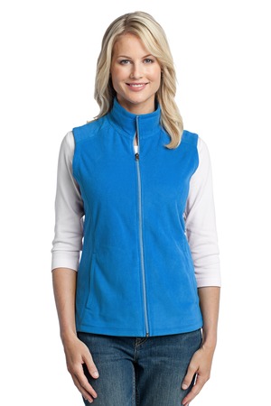 Port Authority Women's Microfleece Vest. L226 Light Royal