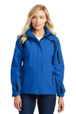 Port Authority Women's All-Season II Jacket. L304 Snorkel Blue/ Black
