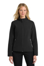 Port Authority Women's Core Soft Shell Jacket. L317 Black
