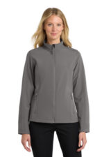 Port Authority Women's Core Soft Shell Jacket. L317 Deep Smoke