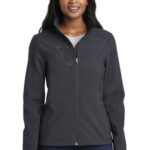 Port Authority Women's Welded Soft Shell Jacket. L324 Battleship Grey
