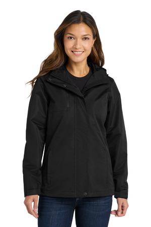Port Authority Women's All-Conditions Jacket. L331 Black