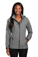 Port Authority Women's Torrent Waterproof Jacket. L333 Dark Grey Heather