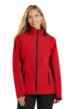 Port Authority Women's Torrent Waterproof Jacket. L333 Deep Red