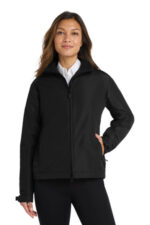Port Authority Women's Challenger Jacket. L354 True Black/ True Black