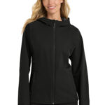 Port Authority Women's Essential Rain Jacket L407 Deep Black