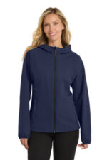 Port Authority Women's Essential Rain Jacket L407 True Navy