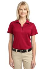 Port Authority Women's Tech Pique Polo. L527 Rich Red