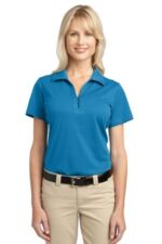 Port Authority Women's Tech Pique Polo. L527 Vivid Blue