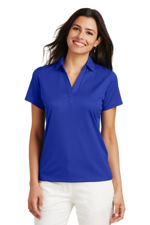 Port Authority Women's Performance Fine Jacquard Polo. L528 Hyper Blue