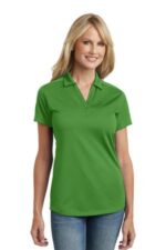 Port Authority Women's Diamond Jacquard Polo. L569 Vine Green