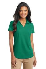 Port Authority Women's Dry Zone Grid Polo. L572 Jewel Green