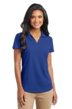 Port Authority Women's Dry Zone Grid Polo. L572 True Royal