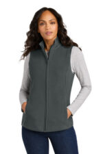 Port Authority Women's C-FREE Fleece Vest L702 Grey Steel