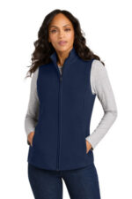 Port Authority Women's C-FREE Fleece Vest L702 True Navy