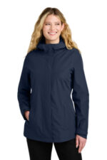 Port Authority Women's C-FREE Rain Jacket L714 True Navy