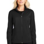 Port Authority Women's Active Soft Shell Jacket. L717 Deep Black