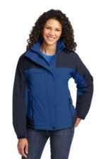 Port Authority Women's Nootka Jacket. L792 Regatta Blue/ Navy