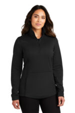 Port Authority Women's Smooth Fleece 1/4-Zip L804 Deep Black