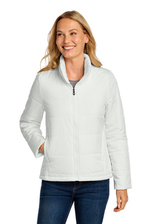 Port Authority Women's Puffer Jacket L852 Marshmallow