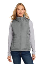 Port Authority Women's Puffer Vest L853 Shadow Grey