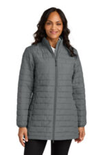 Port Authority Women's C-FREE Brick Jacket L854 Smoke Grey