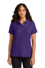 Port Authority Women's Wearever Signature Pique Polo LK200 Prism Purple