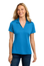 Port Authority Women's Performance Staff Polo LK398 Brilliant Blue