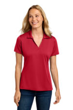 Port Authority Women's Performance Staff Polo LK398 Engine Red
