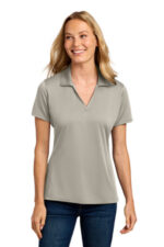Port Authority Women's Performance Staff Polo LK398 Silver