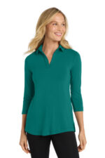 Port Authority Women's Luxe Knit Tunic. LK5601 Teal Green