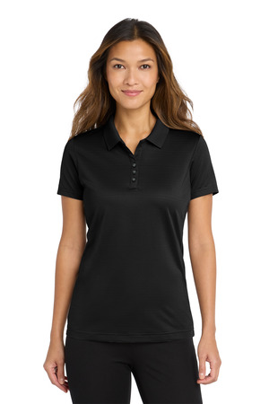 Port Authority Women's Eclipse Stretch Polo. LK587 Deep Black