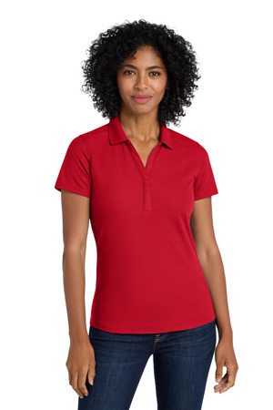 Port Authority Women's EZPerformance Pique Polo. LK600 Apple Red