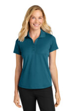 Port Authority Women's Plaited Pique Polo LK620 Moroccan Blue