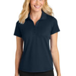 Port Authority Women's Plaited Pique Polo LK620 Night Navy