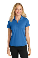 Port Authority Women's Plaited Pique Polo LK620 Strong Blue