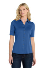 Port Authority Women's City Stretch Top. LK682 True Blue