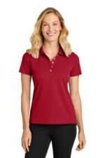 Port Authority Women's Dry Zone Stain-Release Grid Polo LK845 Rich Red