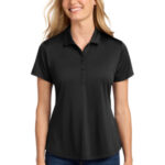 Port Authority Women's C-FREE Snag-Proof Polo LK864 Deep Black