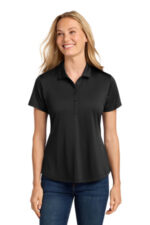 Port Authority Women's C-FREE Snag-Proof Polo LK864 Deep Black