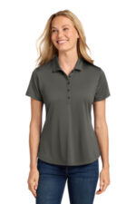 Port Authority Women's C-FREE Snag-Proof Polo LK864 Grey Steel