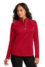 Port Authority Women's C-FREE Cypress 1/4-Zip LK870 Rich Red
