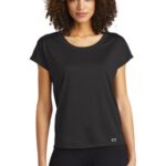 OGIO Women's Pulse Dolman Tee LOE324 Blacktop