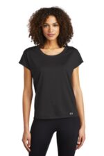 OGIO Women's Pulse Dolman Tee LOE324 Blacktop