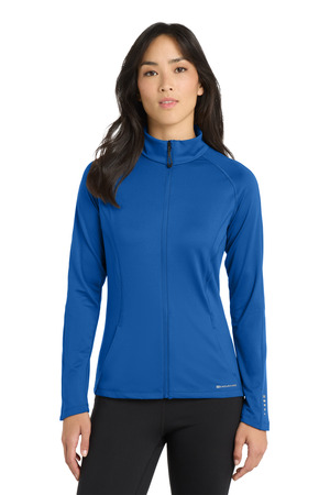 OGIO Women's Radius Full-Zip. LOE551 Electric Blue