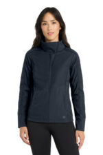 OGIO Women's Brink Soft Shell. LOE722 Propel Navy